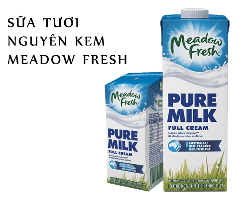 Meadow Fresh - Sữa tươi nhập khẩu từ New Zealand