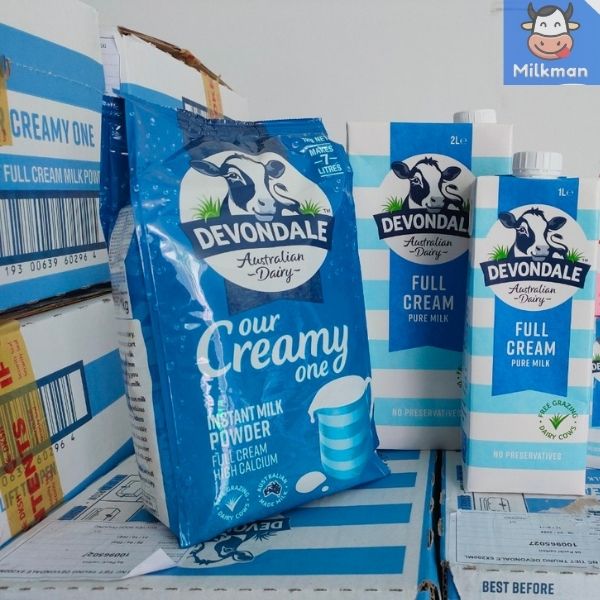 Milkman còn cung cấp các thương hiệu sữa ngoại cho các cửa hàng nhỏ lẻ