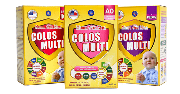 Sữa non Colos Multi - giải pháp cho trẻ biếng ăn