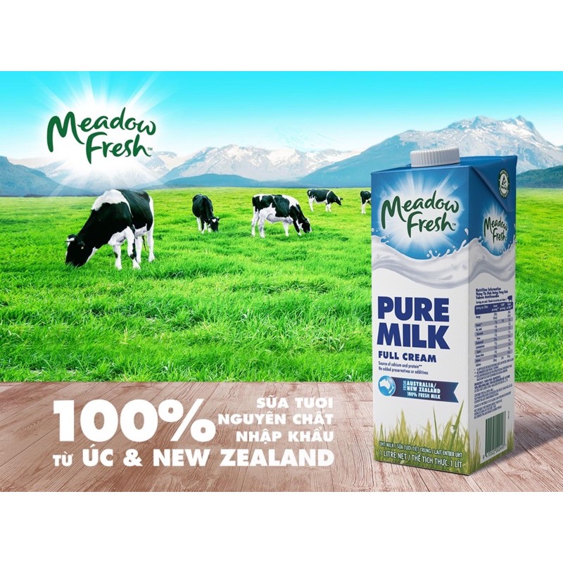 Meadow Fresh được sản xuất và đóng hộp 100% tại New Zealand