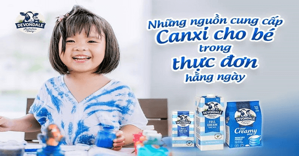 Sữa là một trong những nguồn cung cấp Canxi dồi dào