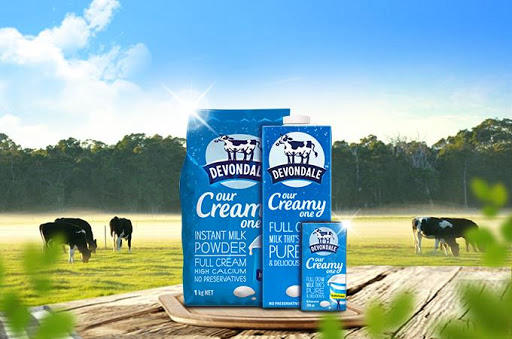 Sữa tươi nguyên kem Devondale cung cấp đầy đủ các dưỡng chất cần thiết