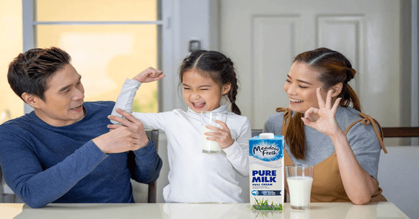 Sữa tươi Meadow Fresh - nguồn dinh dưỡng dồi dào cho cả gia đình 