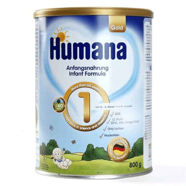 Humana với nhiều năm kinh nghiệm nghiên cứu sữa công thức dành cho trẻ nhỏ