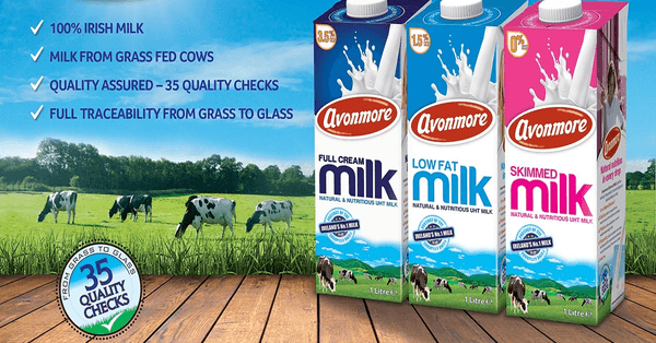 Avonmore hiện đang là thương hiệu sữa đứng đầu Ireland