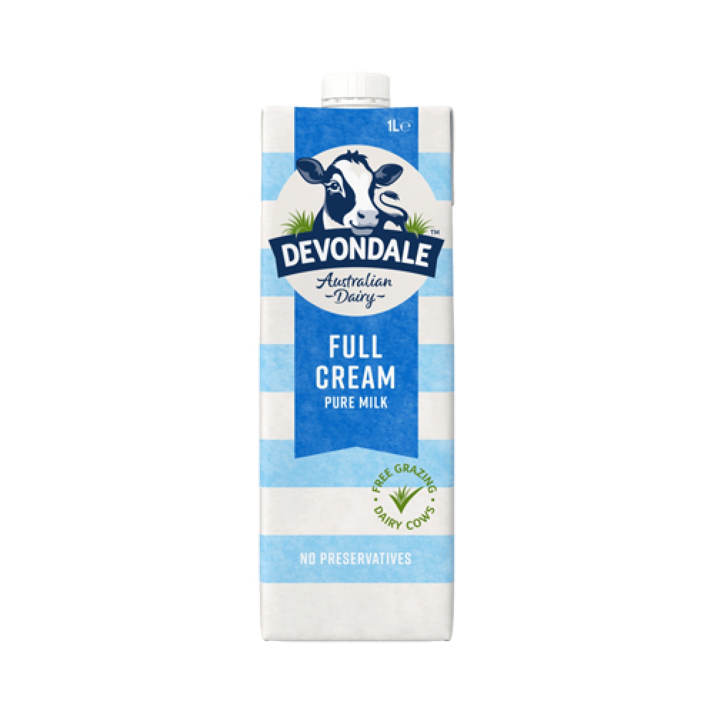 Sữa tươi Devondale Nguyên kem hộp 1L