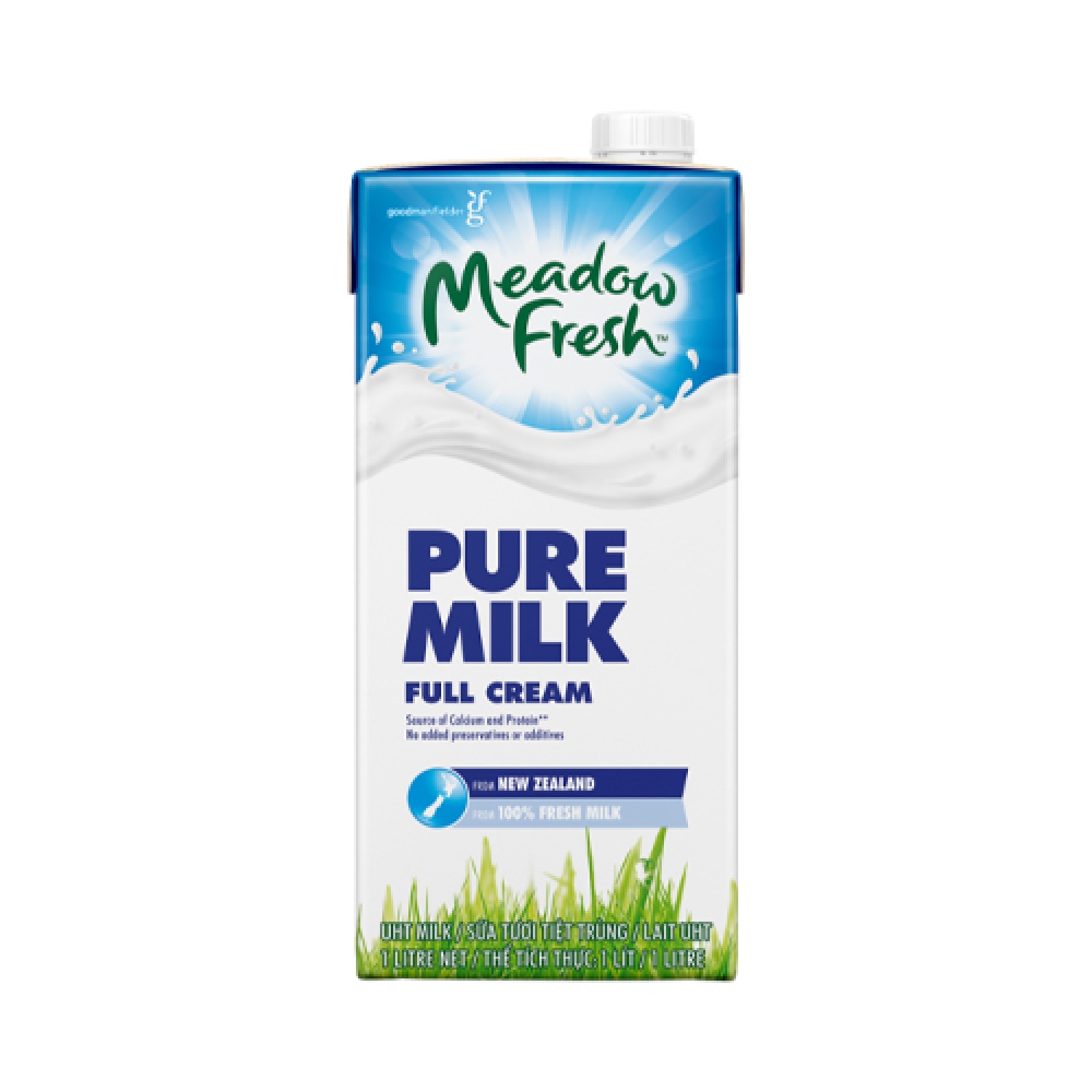 Sữa tươi Meadow Fresh Nguyên kem hộp 1L