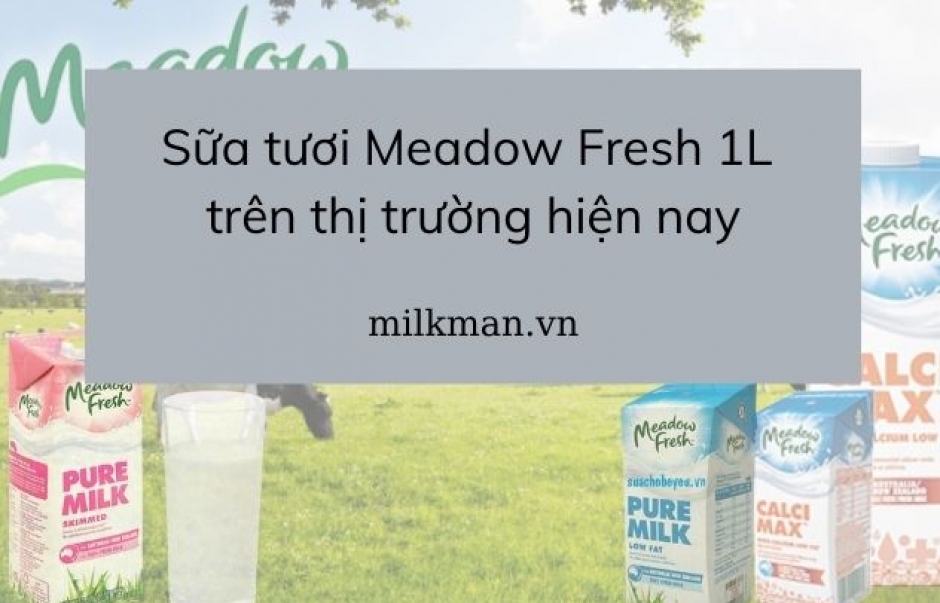 Sữa Meadow Fresh 1 lít dành cho ai? REVIEW sữa Meadow Fresh 1L